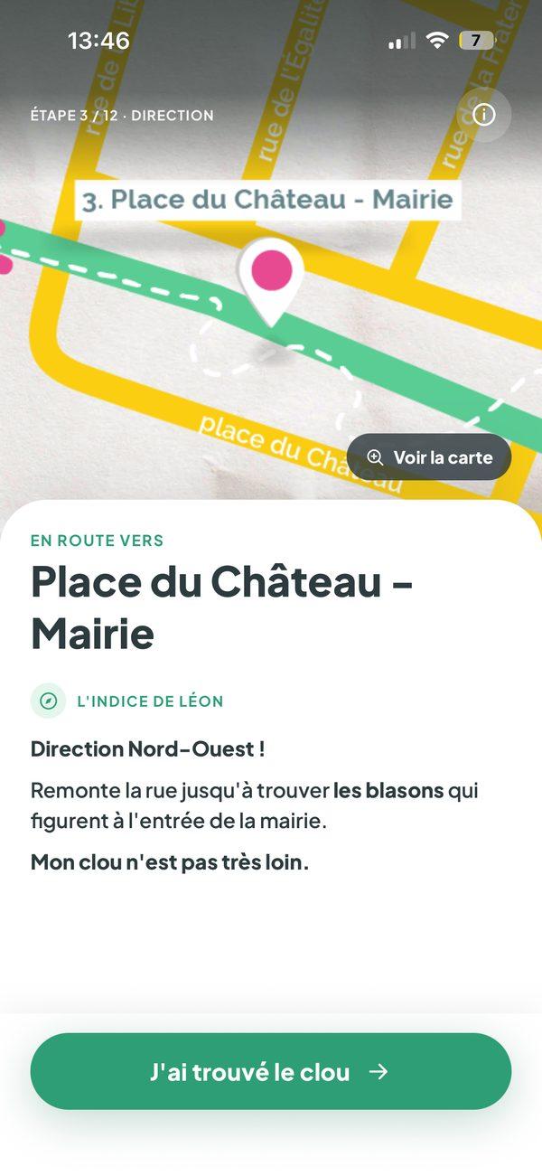 Jeu de Léon à Lesneven : l’indice pour rejoindre la place du Château
