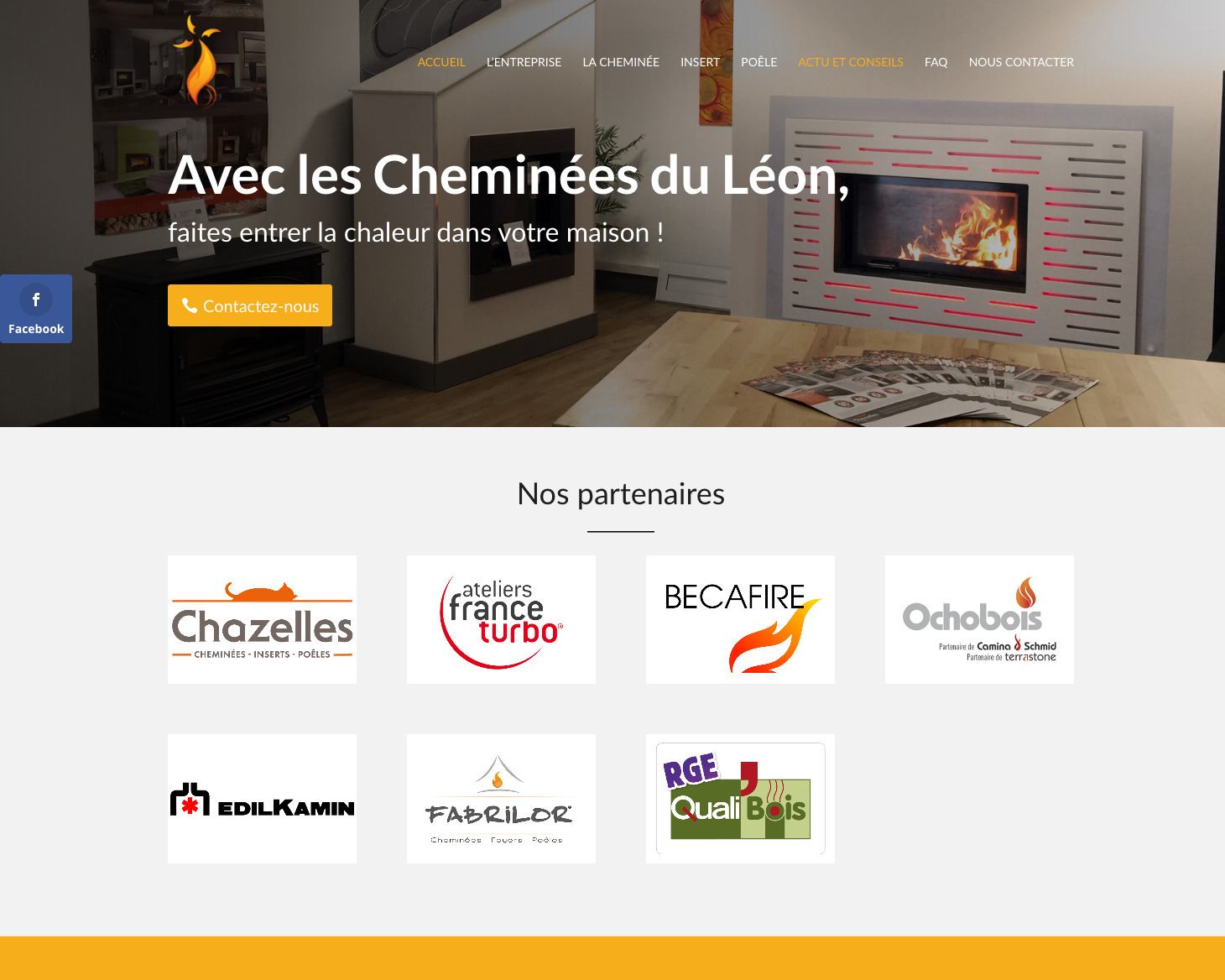 Cheminées du Léon