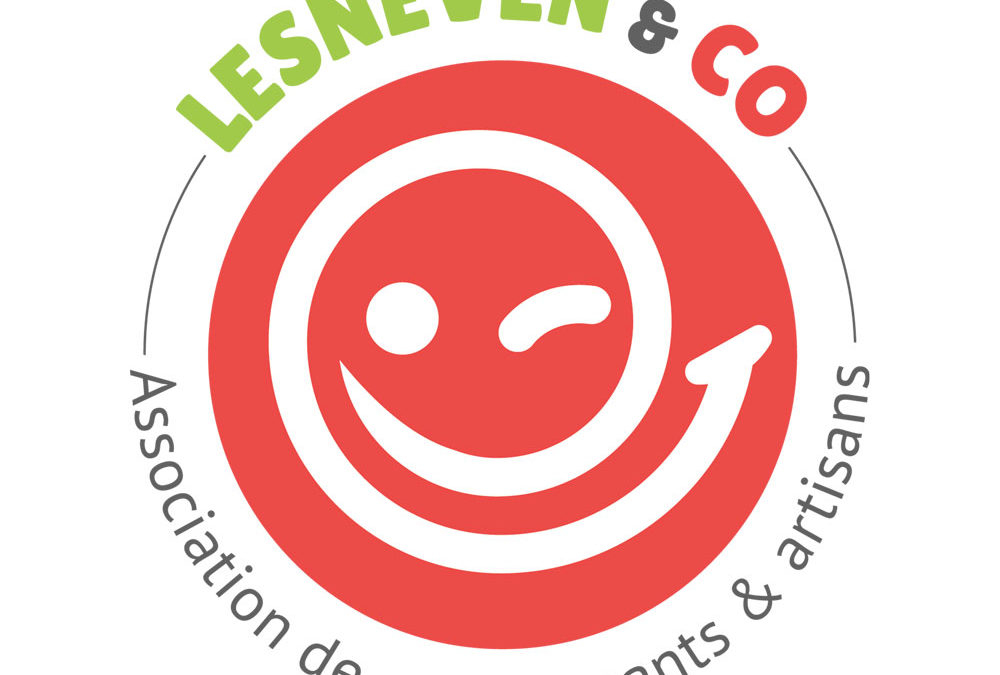 Identité visuelle Association de commerçants et artisans Lesneven & Co